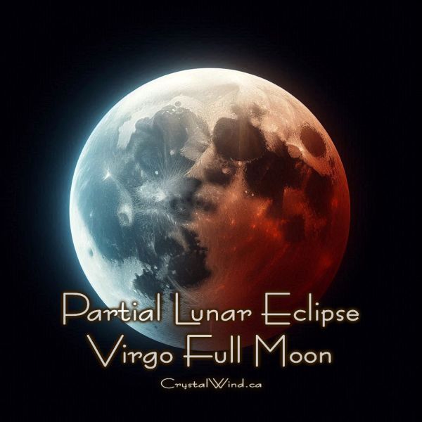 The September 2024 Partial Lunar Eclipse Full Moon Of 26 Virgo Pisces Pt. 1