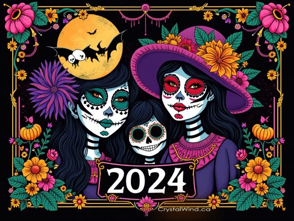 Dia De Los Muertos, Halloween, And All Saints Day 2024