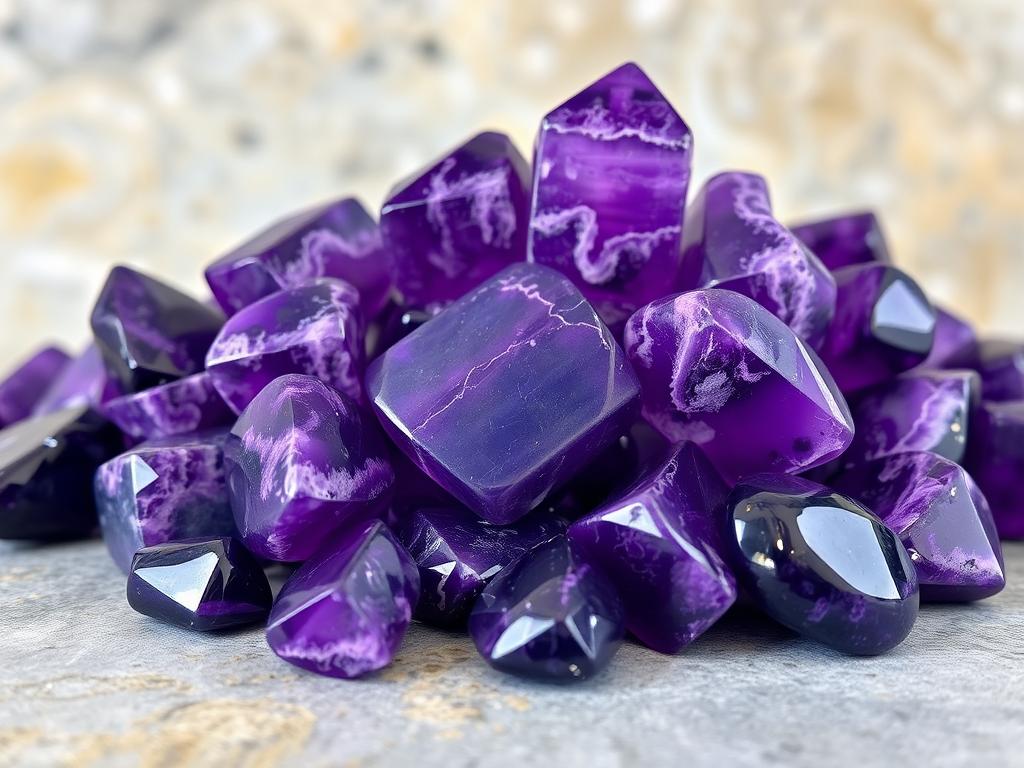 write a detailed b log article on Charoite - The Crystal of the Sacred Path